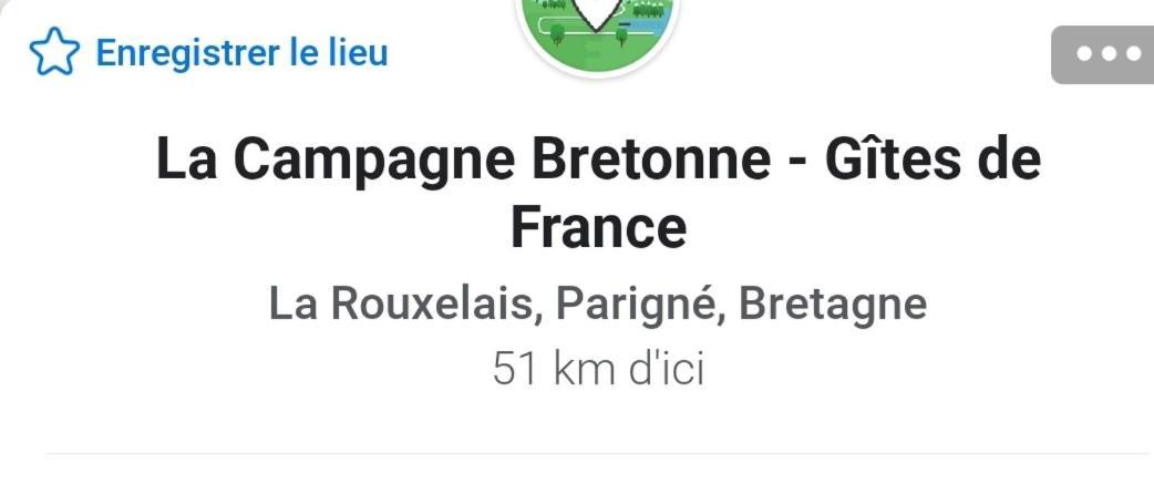 Parigné La Campagne Bretonne 빌라 외부 사진